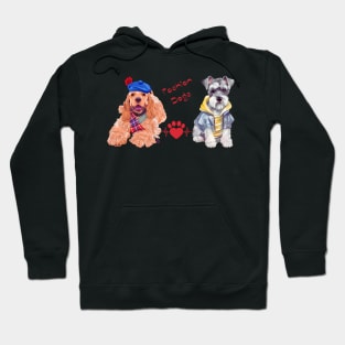 Fashionable dogs Hoodie